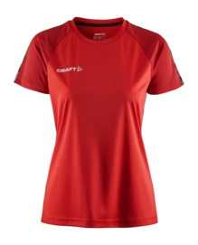 T-Shirt Craft Femme Squad 2.0 Contraste Jersey Bright Red Express