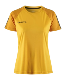 T-Shirt Craft Femme Escouade 2.0 Contraste Jersey Sweden Yellow Golden