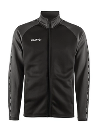 Training jacket Craft Men Squad 2.0 Full Zip Black Granite '24