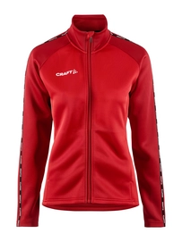 Training jacket Craft Women Squad 2.0 Full Zip Bright Red Express '24