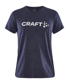 T-Shirt Craft Women Community Logo Tee Navy Melange '24