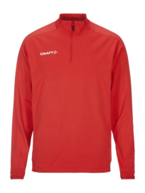 Trainingsjack Craft Men Evolve 2.0 Half Zip Bright Red