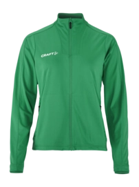 Training jacket Craft Women Evolve 2.0 Full Zip Team Green
