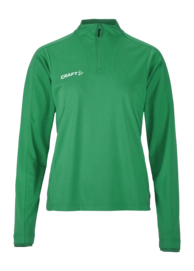 Training jacket Craft Women Evolve 2.0 Half Zip Team Green
