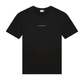 T-Shirt Filling Pieces Men Slim Black