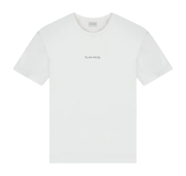 T-Shirt Filling Pieces Men Slim White