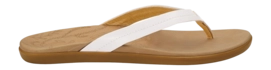 Slipper OluKai Women Honu Bright White Golden Sand