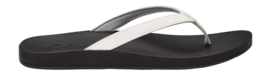 Tongs OluKai Femme Puawe White Black