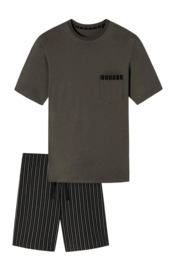 Pyjama Schiesser Men 180261 Taupe Colored