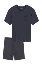Pyjama Schiesser Homme 181153 Charcoal