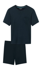 Pyjama Schiesser 181155 Herren Nightblue