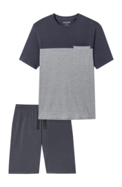 Pyjama Hose Schiesser 181167 Herren Charcoal