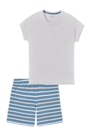 Pyjama Schiesser Women 181253 Grey Melange