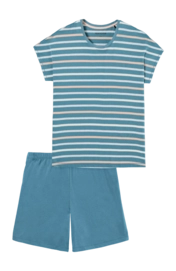 Pyjama Schiesser Women 181253 Bluegrey