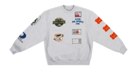 Pullover Crewneck PAL Sporting Goods PAL Trial Hiking Collective Herren Light Gray
