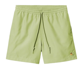 Swim Trunk Carhartt WIP Unisex Chase Swim Trunks Arctic Lime / Gold