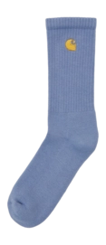 Socks Carhartt WIP Unisex Chase Socks Charm Blue / Gold