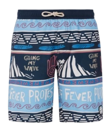 Short de Plage Protest Garçon Prtcinema Night Sky Navy