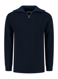 Trui Blue Loop Men Essential Nautic Sweater Navy 2024