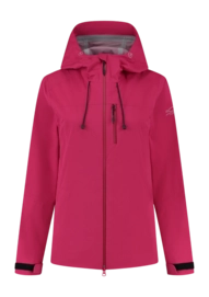 Jas Blue Loop Women Virga Shell Rainjacket Berry