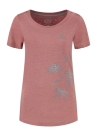T-Shirt Blue Loop Women Denimcel Morning Glory Salmon