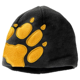 Mütze Jack Wolfskin Front Paw Hat Black Kinder