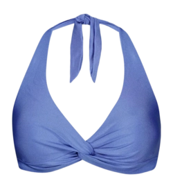 Bikini Top Barts Women Isla Cross Halter Blue