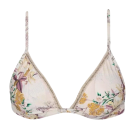 Haut de Maillot de Bain Barts Femme Bo Fixed Triangle Beige