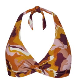 Haut de Bikini Barts Femme Lunan Cross Halter Ochre