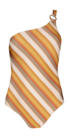 Maillot de Bain Barts Femme Iriou One Shoulder One Piece Ochre