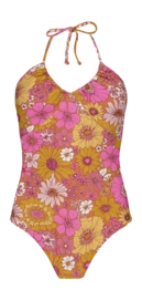 Maillot de Bain Barts Femme Kelky V-Neck One Piece Terra