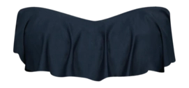 Bikinioberteil Barts Kelli Ruffle Bandeau Damen Navy