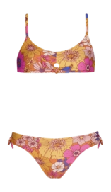 Bikini Barts Fille Breezy Crop Top Terra