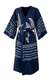 Robe Barts Women Luciaga Kimono Navy