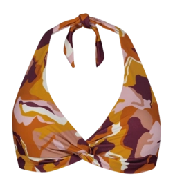 Bikinitop Barts Women Lunan Cross Halter Full Ochre