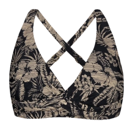 Haut de Bikini Barts Women Tuala Cross Halter Full Black