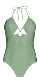 Swimsuits Barts Women Isla V-Neck One Piece Sage