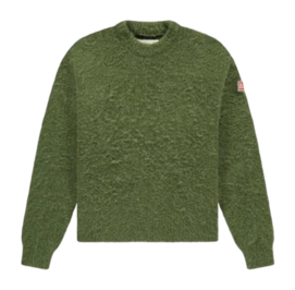 Trui The New Originals Men Mohair Crewneck Calla Green