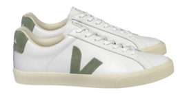 Veja Women Esplar Logo  Leather Extra-White Clay
