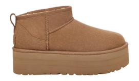 UGG Women Classic Ultra Mini Platform Chestnut