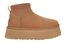 Bottines UGG Femme Classic Mini Dipper Chestnut