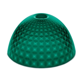 Lampenkap Koziol Stella Silk M Transparent/Emerald Green