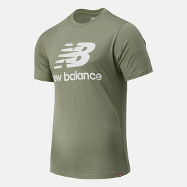 T-Shirt New Balance Men Essentials Stacked Logo Tee Celadon