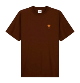 T-Shirt Arte Antwerp Homme Heart Logo Brown
