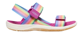 Sandals Keen Kids Elle Backstrap Rainbow Festival Fuchsia