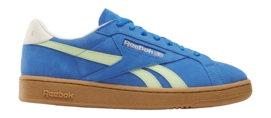 Reebok Men Club C Grounds UK Kinetic Blue Astro Lime Vintage Chalk