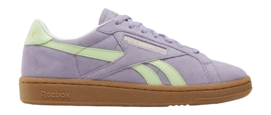Sneaker Reebok Club C Grounds UK Damen Dusk Purple Astro Lime Gum