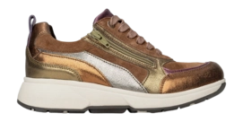 Sneaker Xsensible Stretchwalker Valletta Damen Bronze Combi