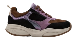 Baskets Xsensible Femme SWX19 Stretchwalker Black Combi