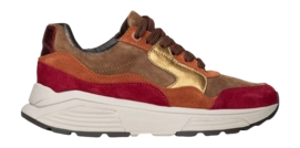 Sneaker Xsensible Women Golden Gate Stretchwalker Bordeaux Combi